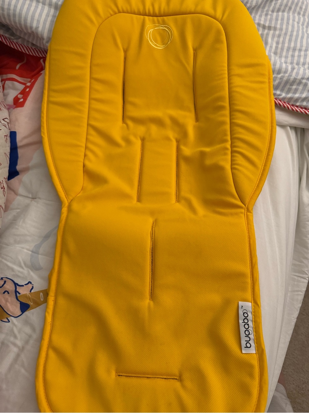 Bugaboo Yellow Stroller Seat Liner Insert